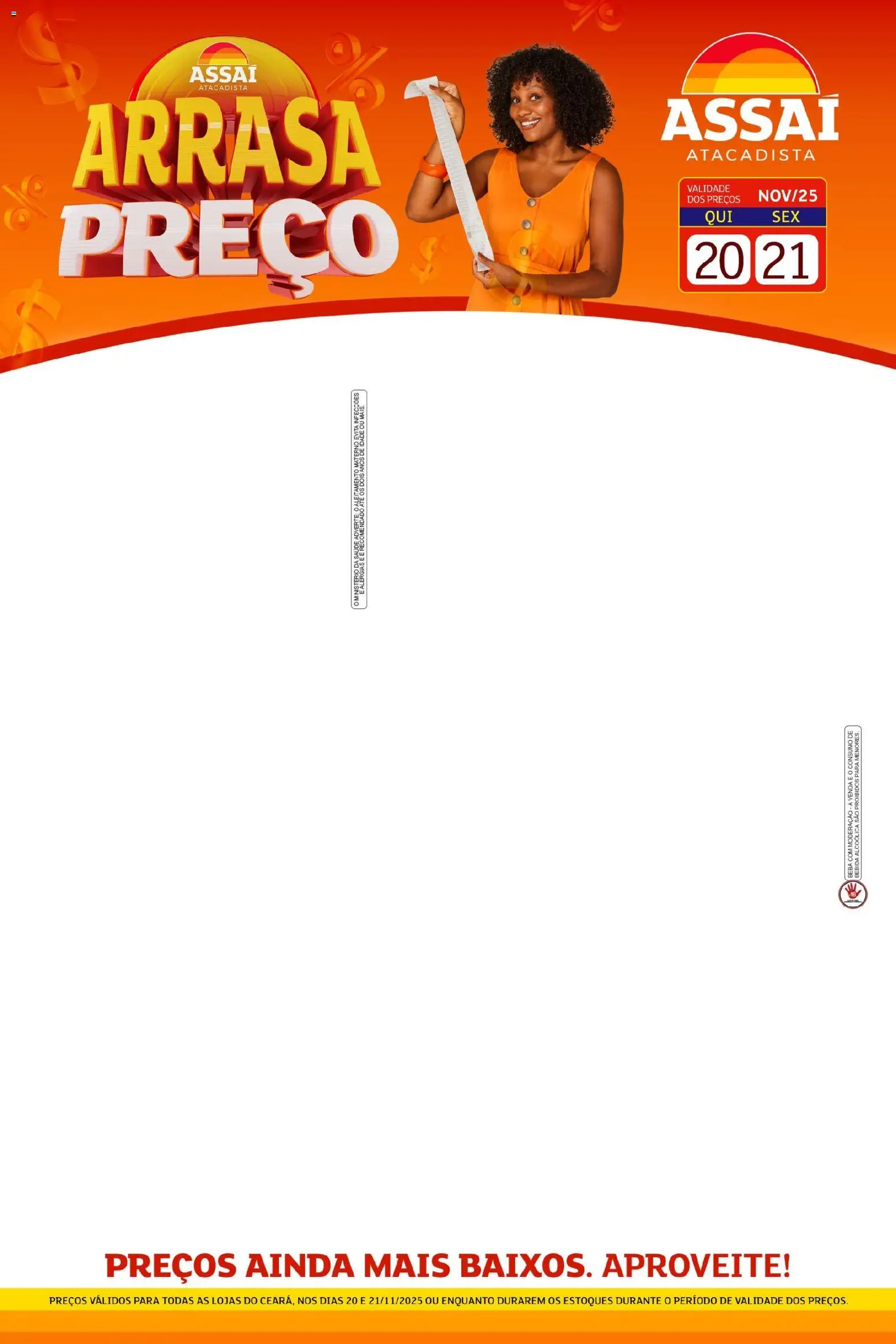 Pré-Visualização do folheto "Encarte - CE" da loja Assaí Atacadista válido a partir de 09/01/2026