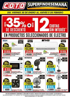 Vista previa del folleto de la tienda Coto válido desde el 30/01/2026 