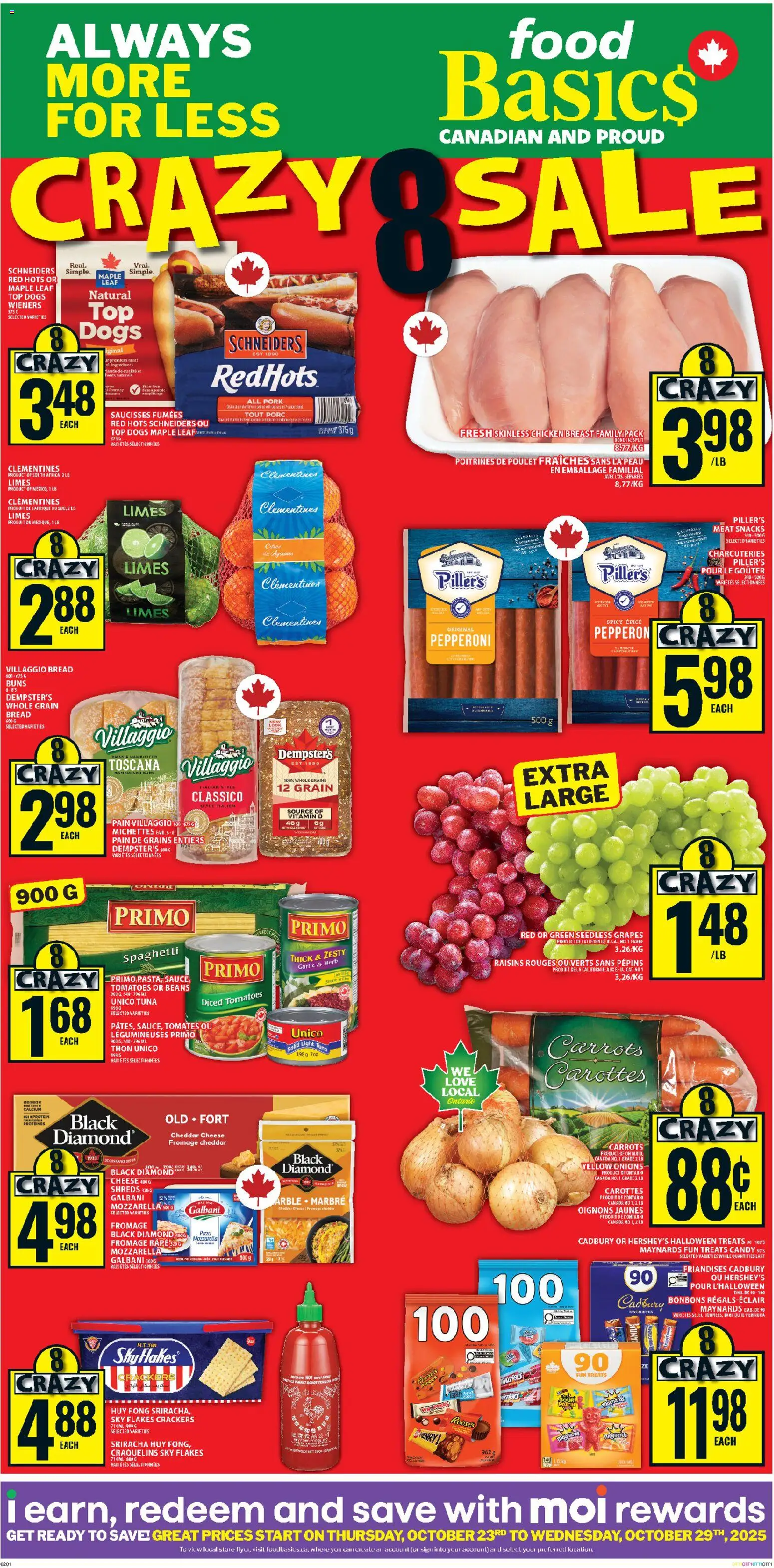 Food Basics flyer valid from Oct 23, 2025 - page number 1