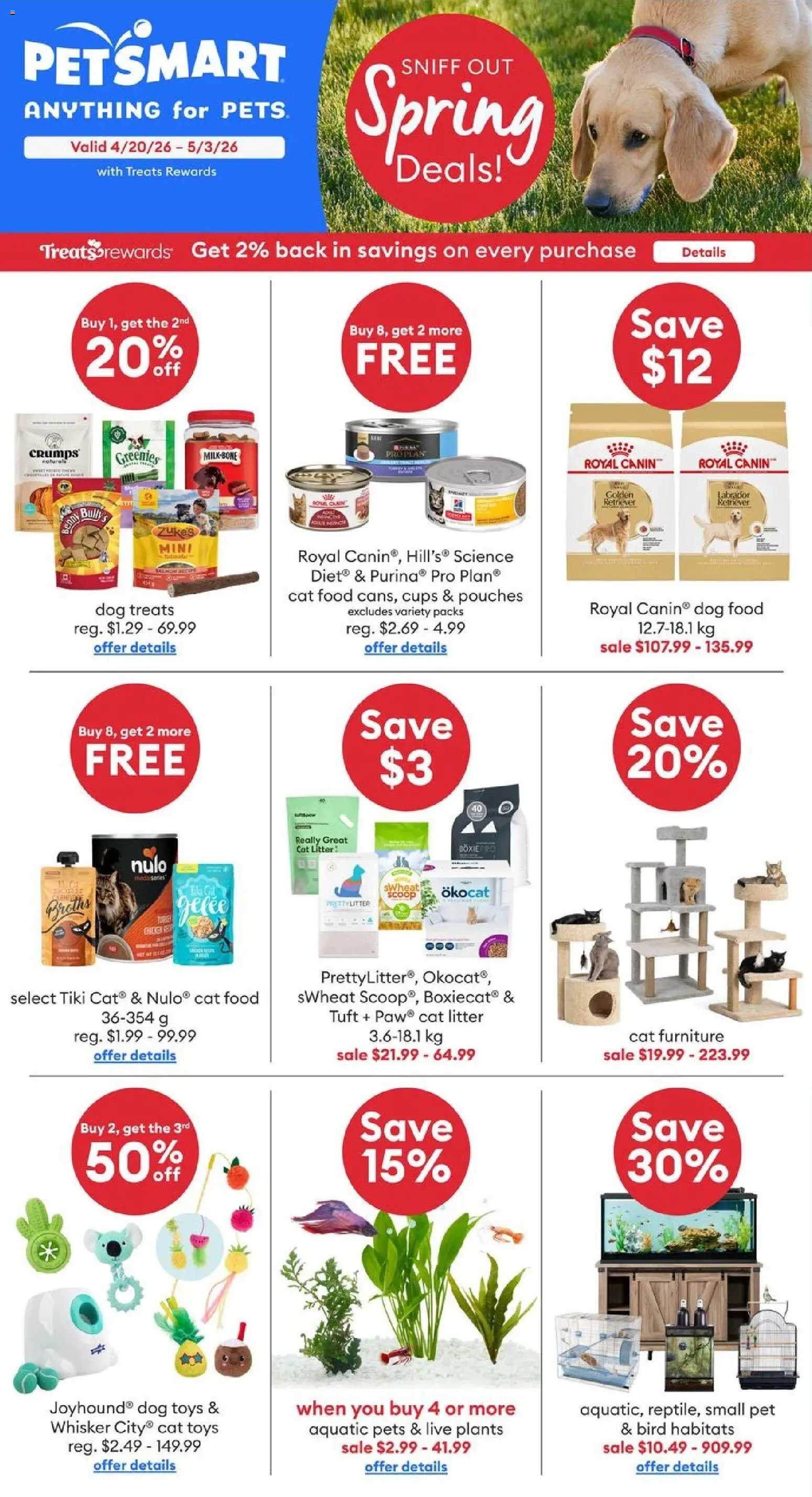 Preview of leaflet Petsmart - Weekend Flyer from shop Petsmart is valid from Apr 20, 2026