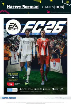 Preview of catalogue September Gaming Catalogue from shop Harvey Norman valid 12/09/2025