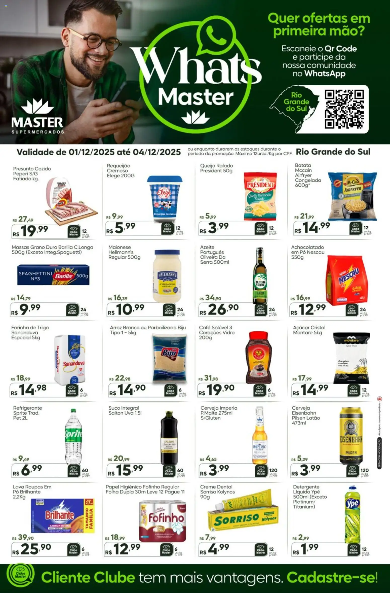 Pré-Visualização do folheto "Ofertas da semana" da loja Master válido a partir de 01/12/2025