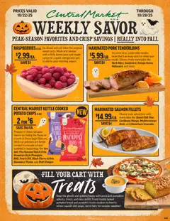Ad Preview of Central Market Weekly Ad from 10/22/2025