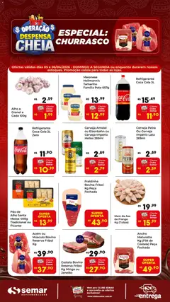 Pré-Visualização do folheto "Semar Supermercado - Ofertas da semana" da loja Semar Supermercado válido a partir de 05/04/2026