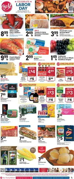 Ad Preview of Big Y Weekly Ad from 08/28/2025