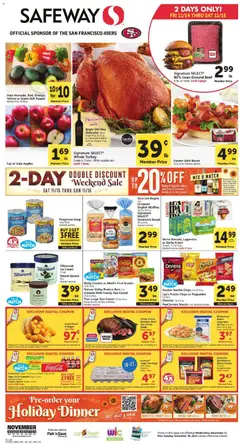 Ad Preview of Safeway Weekly Ad from 11/12/2025