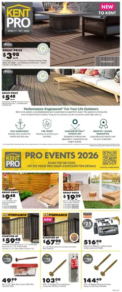 Un aperçu du dépliant Kent - KentPro Monthly - NL du magasin Kent est valide à partir 1 avr. 2026