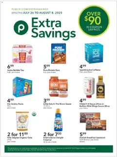 Ad Preview of Publix Extra Savings from 07/26/2025