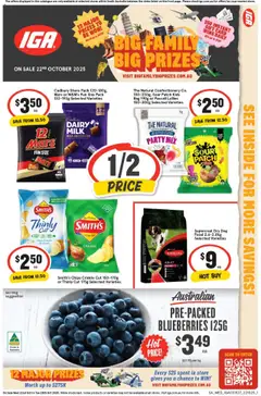Preview of catalogue Catalogue SA from shop IGA valid 22/10/2025