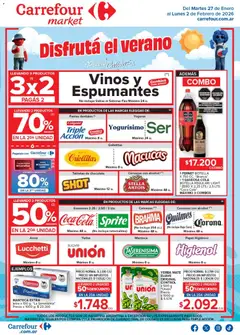 Vista previa del folleto de la tienda Carrefour Market válido desde el 27/01/2026 