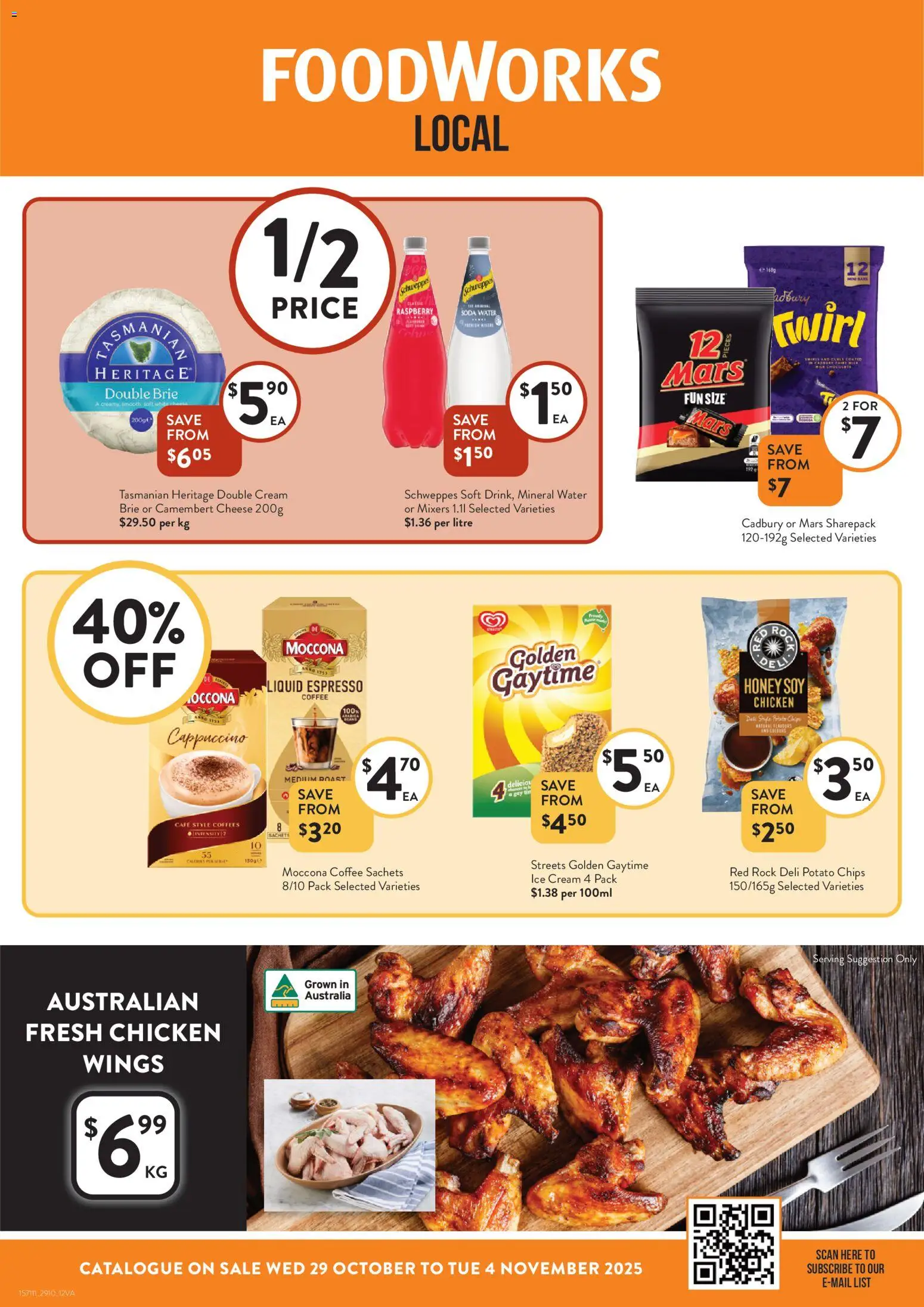 Foodworks catalogue valid from 29/10/2025 - page 1