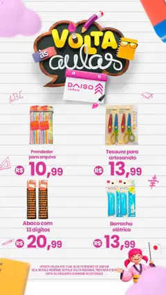 Pré-Visualização do folheto "Ofertas Voltas às Aulas" da loja Royal Supermercados válido a partir de 02/02/2026