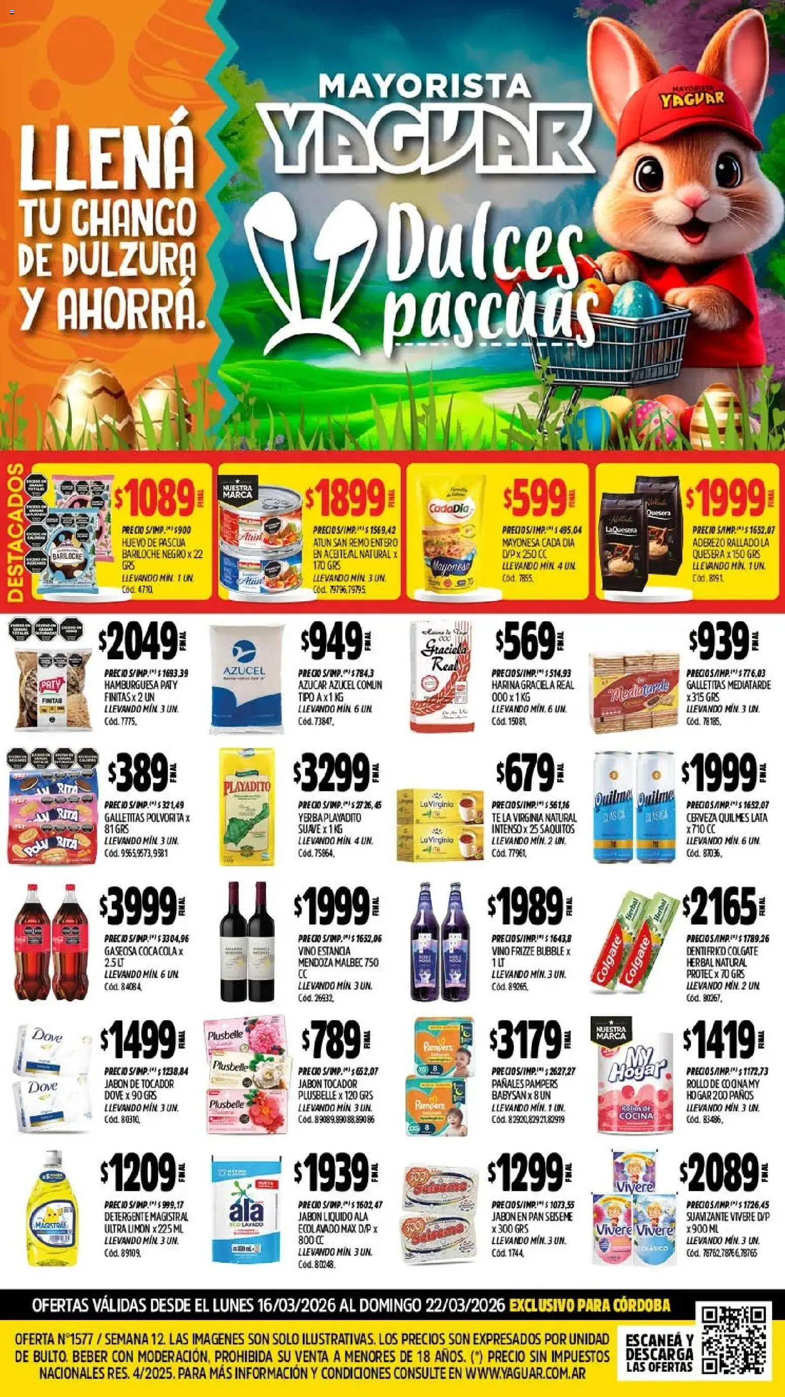 Vista previa del folleto de la tienda Yaguar válido desde el 16/03/2026 