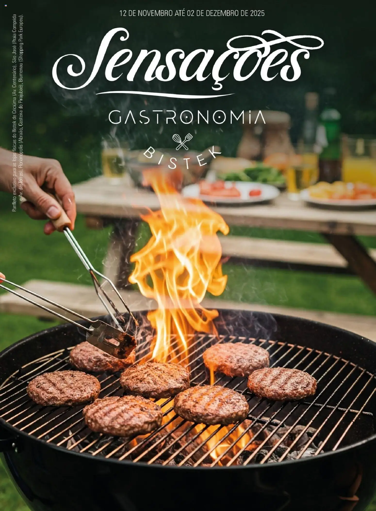 Pré-Visualização do folheto "Ofertas Sensações Gastronomia" da loja Bistek Supermercados válido a partir de 12/11/2025