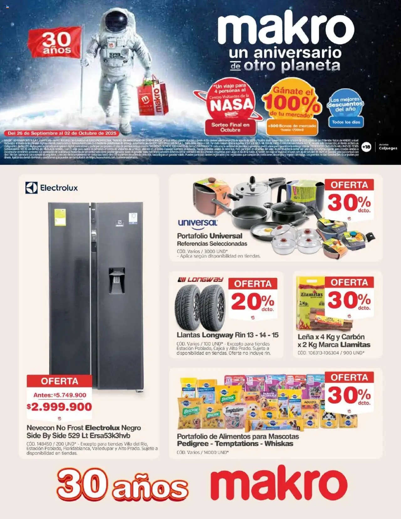 Makro Catálogo: 26/09/2025 - 02/10/2025 > Últimas Ofertas pagina numero 1