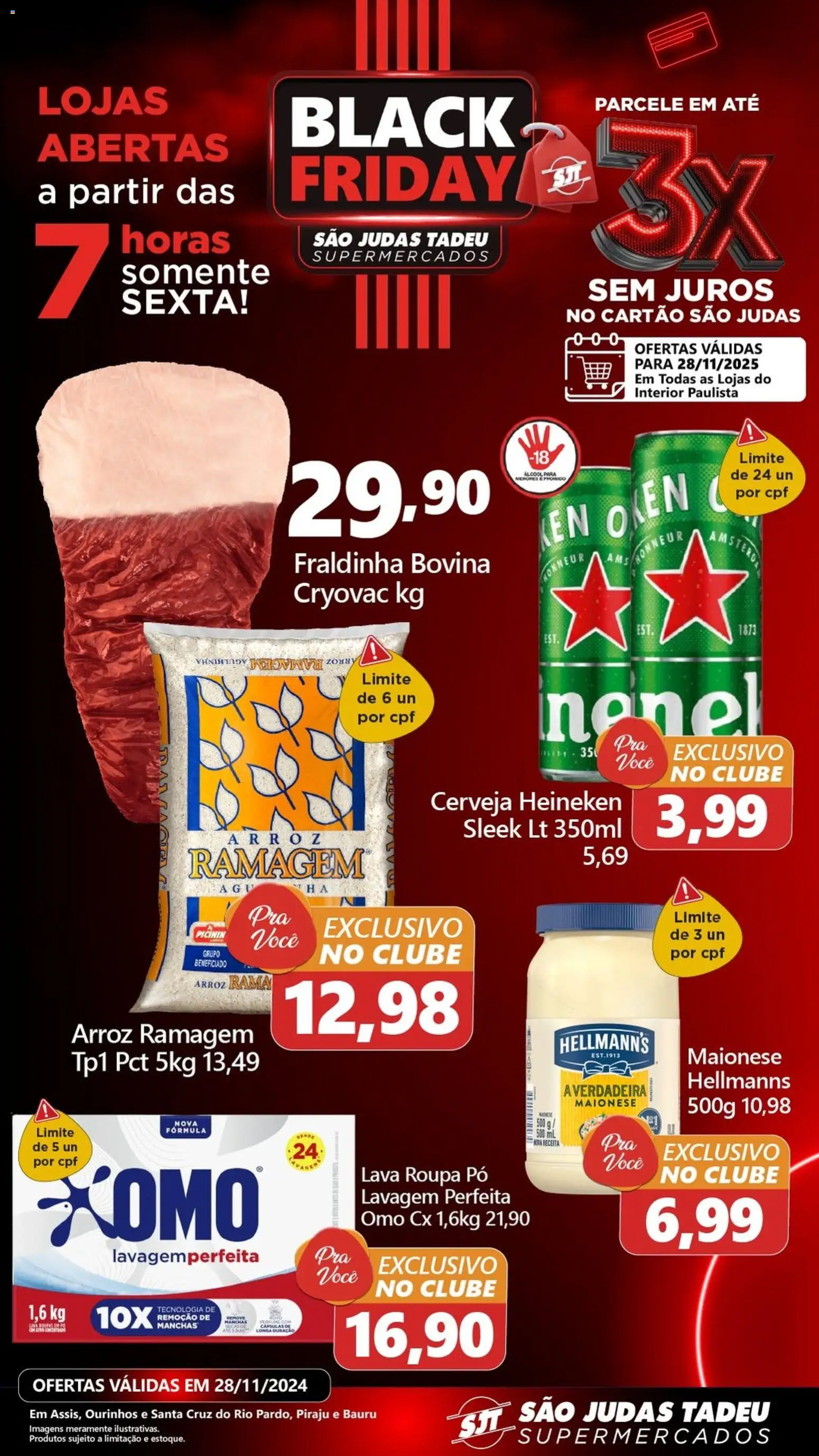 Pré-Visualização do folheto "Black Friday" da loja São Judas Tadeu válido a partir de 28/11/2025
