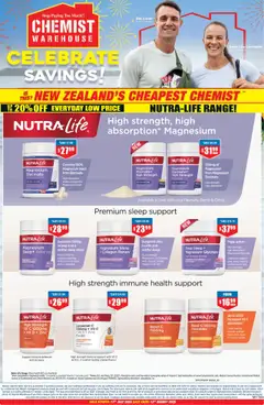 Preview of catalogue Catalogue from shop Chemist Warehouse valid 17 Jul 2025