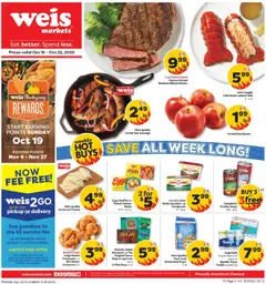 Ad Preview of Weis Weekly Circular - DE from 10/16/2025