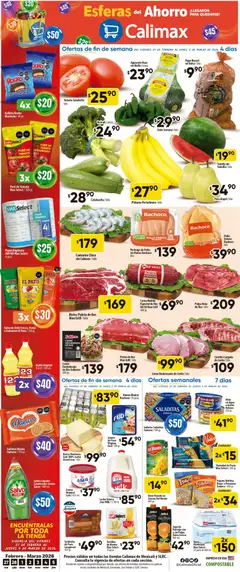 Vista previa las ofertas de la tienda Calimax - Calimax folleto Mexicali y SLRC. desde el 27/02/2026 