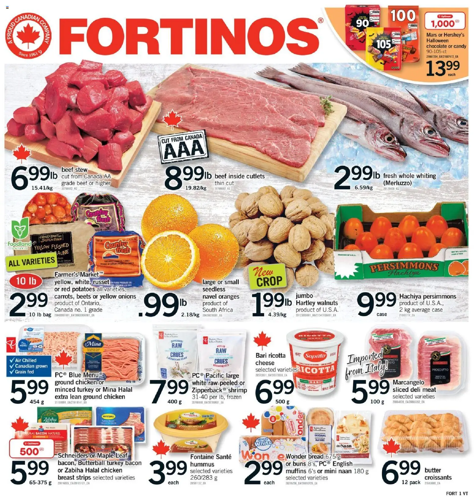 Fortinos flyer valid from Oct 23, 2025 - page number 1