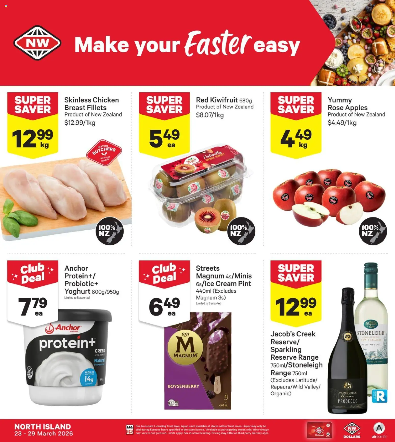 Preview of catalogue New World catalogue from shop New World valid 23 Mar 2026