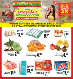 Pré-Visualização do folheto "Encarte" da loja RedEconomia válido a partir de 01/10/2025