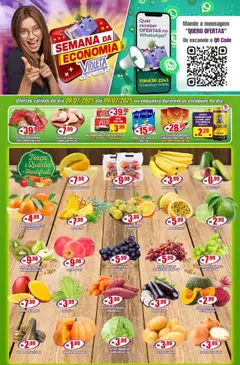 Pré-Visualização do folheto "Ofertas da semana" da loja Violeta Supermercados válido a partir de 08/07/2025