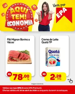 Pré-Visualização do folheto "EPA - Ofertas da semana" da loja EPA válido a partir de 20/04/2026