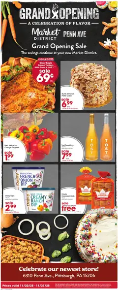 Ad Preview of Giant Eagle Grand Opening from 11/20/2025