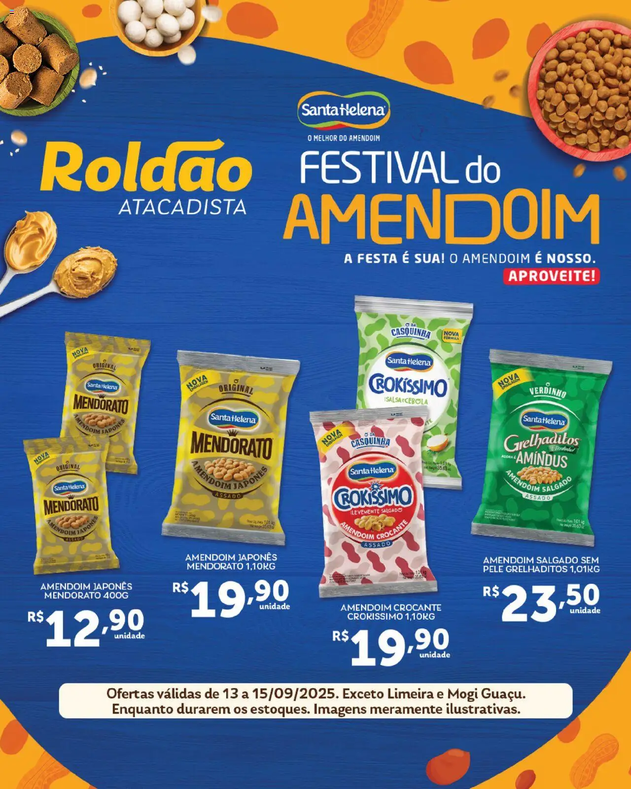 Roldão folheto "Ofertas Festival do Amendoim" válido a partir de 13/09/2025 - número de página 1
