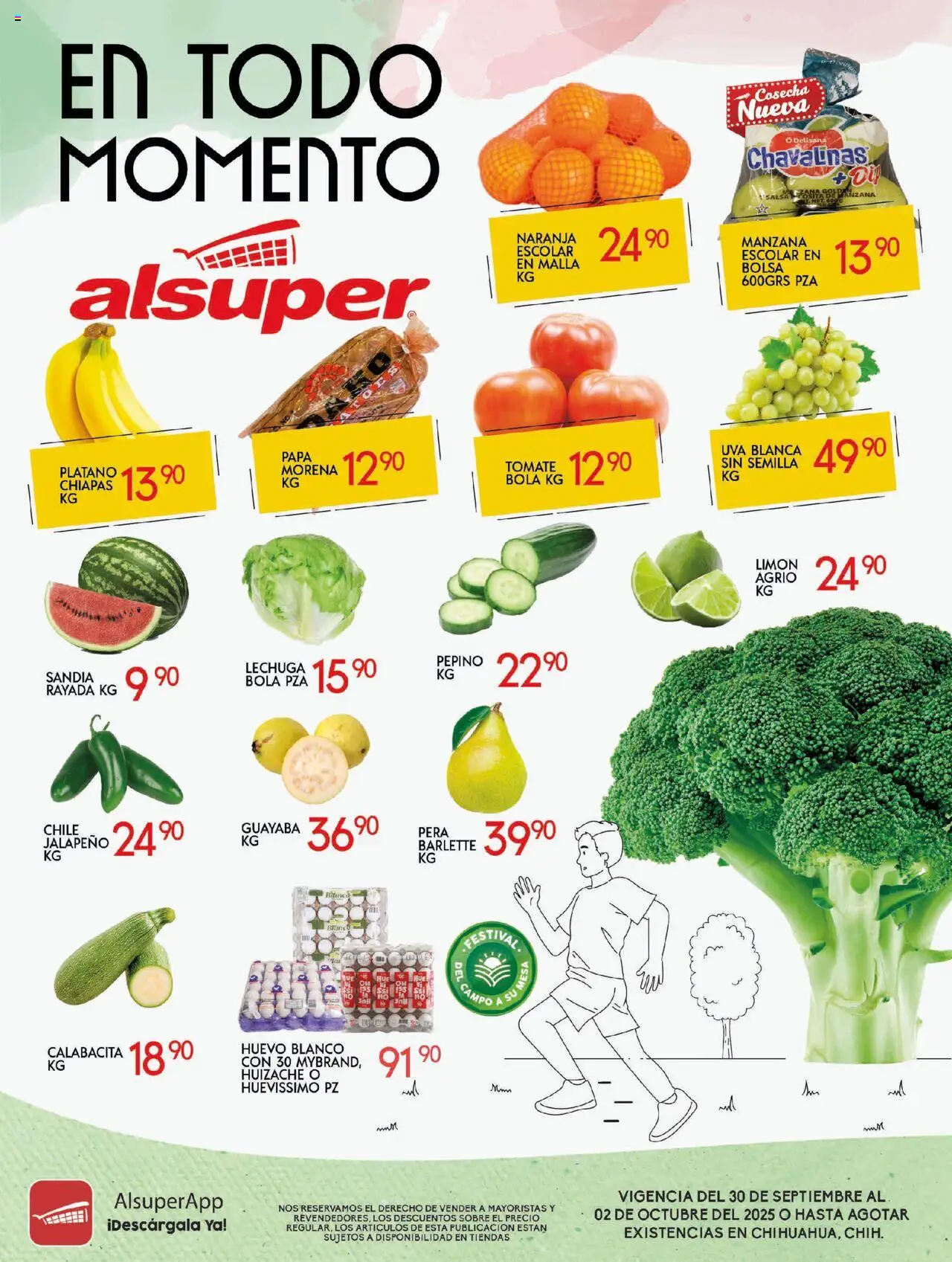 Folleto Alsuper y sus promociones válidas desde el 30/09/2025 - Número de página 1