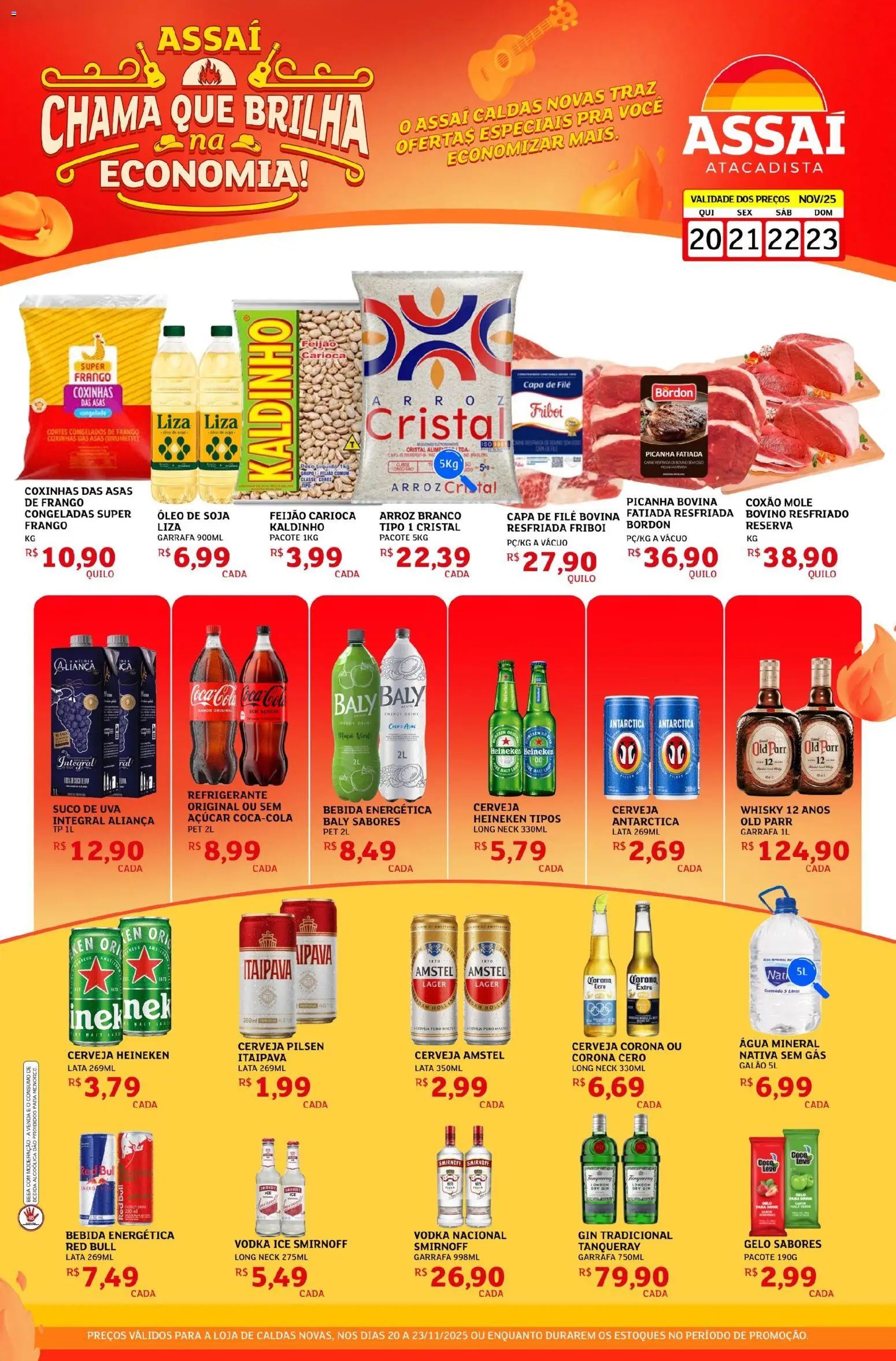 Pré-Visualização do folheto "Encarte - GO" da loja Assaí Atacadista válido a partir de 20/11/2025