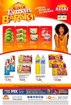 Pré-Visualização do folheto "Assaí Atacadista ofertas - RJ" da loja Assaí Atacadista válido a partir de 02/03/2026