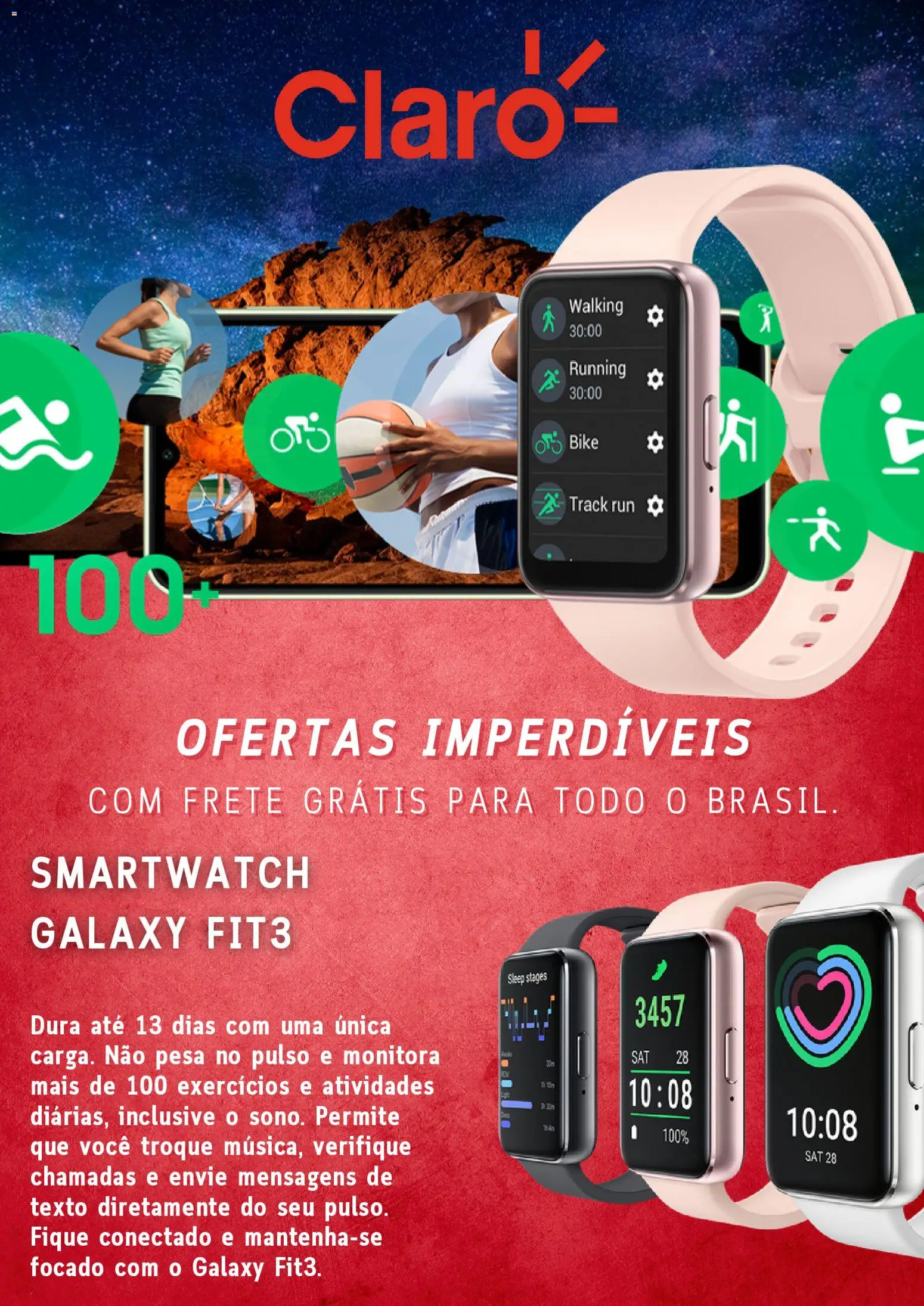 Pré-Visualização do folheto "Ofertas atuais" da loja Claro válido a partir de 04/02/2026