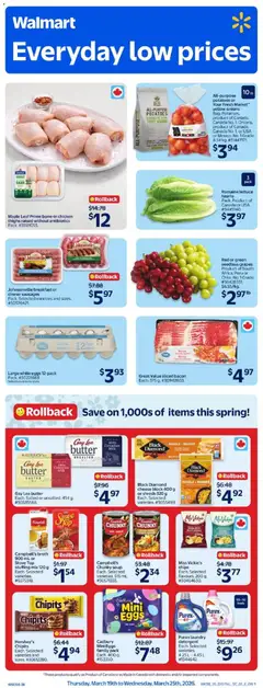 Preview of leaflet Walmart weekly flyer from shop Walmart is valid from Mar 19, 2026