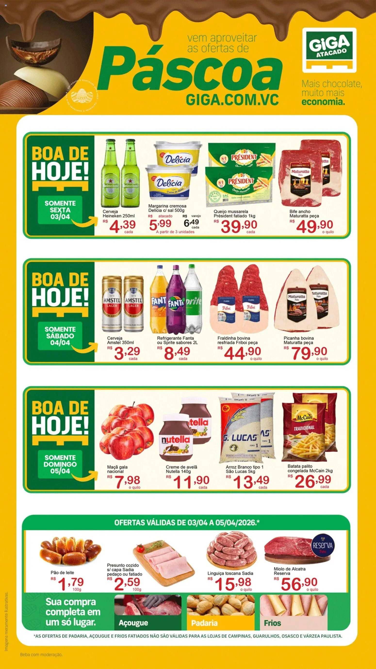 Pré-Visualização do folheto "GIGA Atacado - Ofertas da semana" da loja GIGA Atacado válido a partir de 03/04/2026
