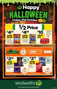 Preview of catalogue Weekly Specials Catalogue NSW from shop Woolworths valid 22/10/2025