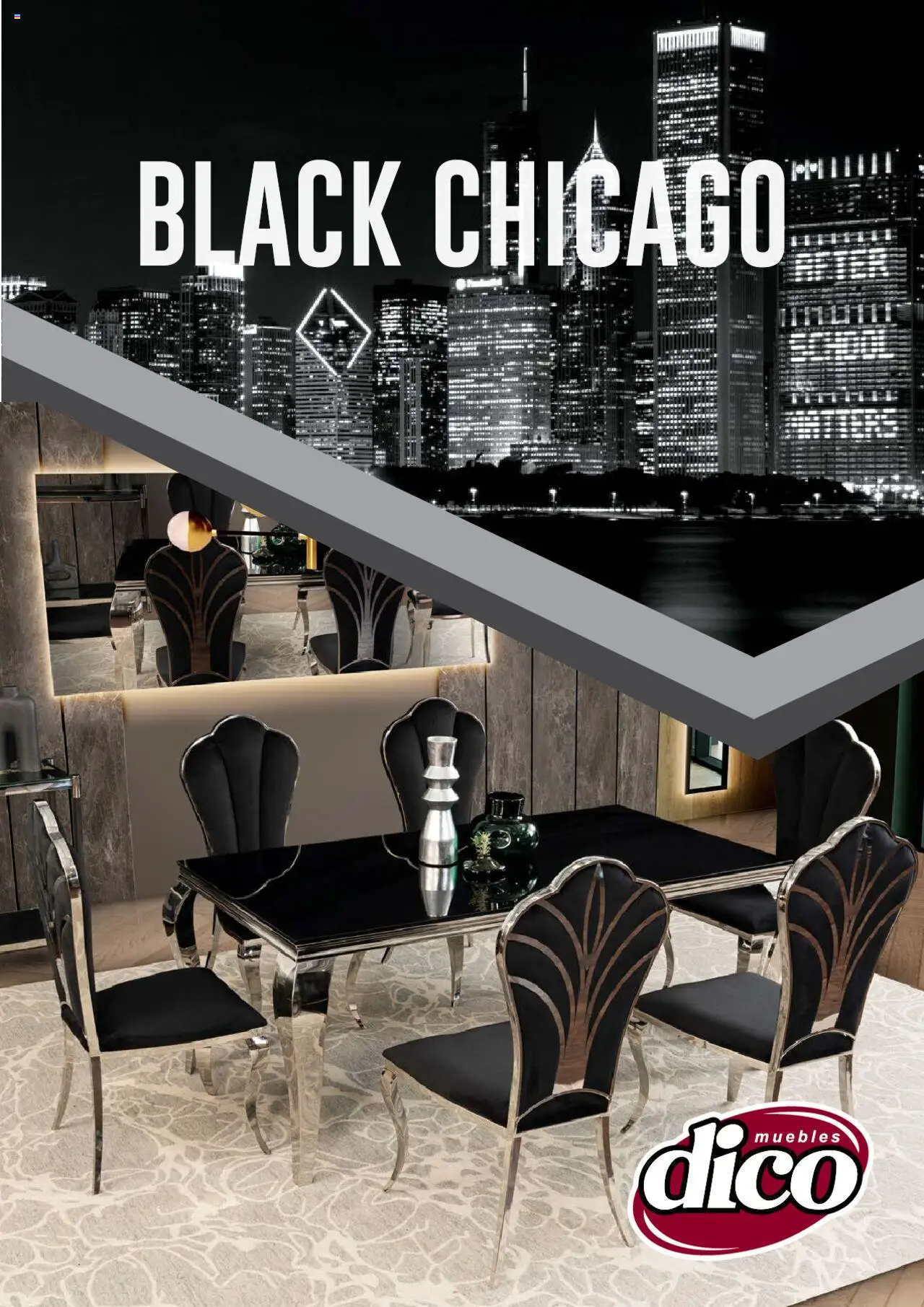 Catálogo Black Chicago Muebles Dico y sus promociones válidas desde el 25/10/2024 - Número de página 1