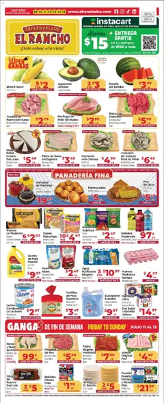 Ad Preview of El Rancho Weekly Ad 2 from 07/09/2025