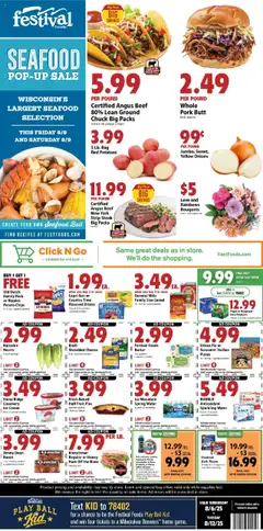 Ad Preview of Festival Foods Weekly Ad from 08/06/2025