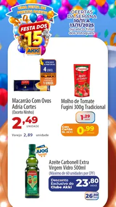 Pré-Visualização do folheto "Ofertas da semana" da loja Akki Atacadista válido a partir de 10/11/2025 | Página: 2