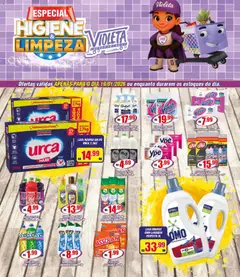 Pré-Visualização do folheto "Ofertas da semana" da loja Violeta Supermercados válido a partir de 19/01/2026