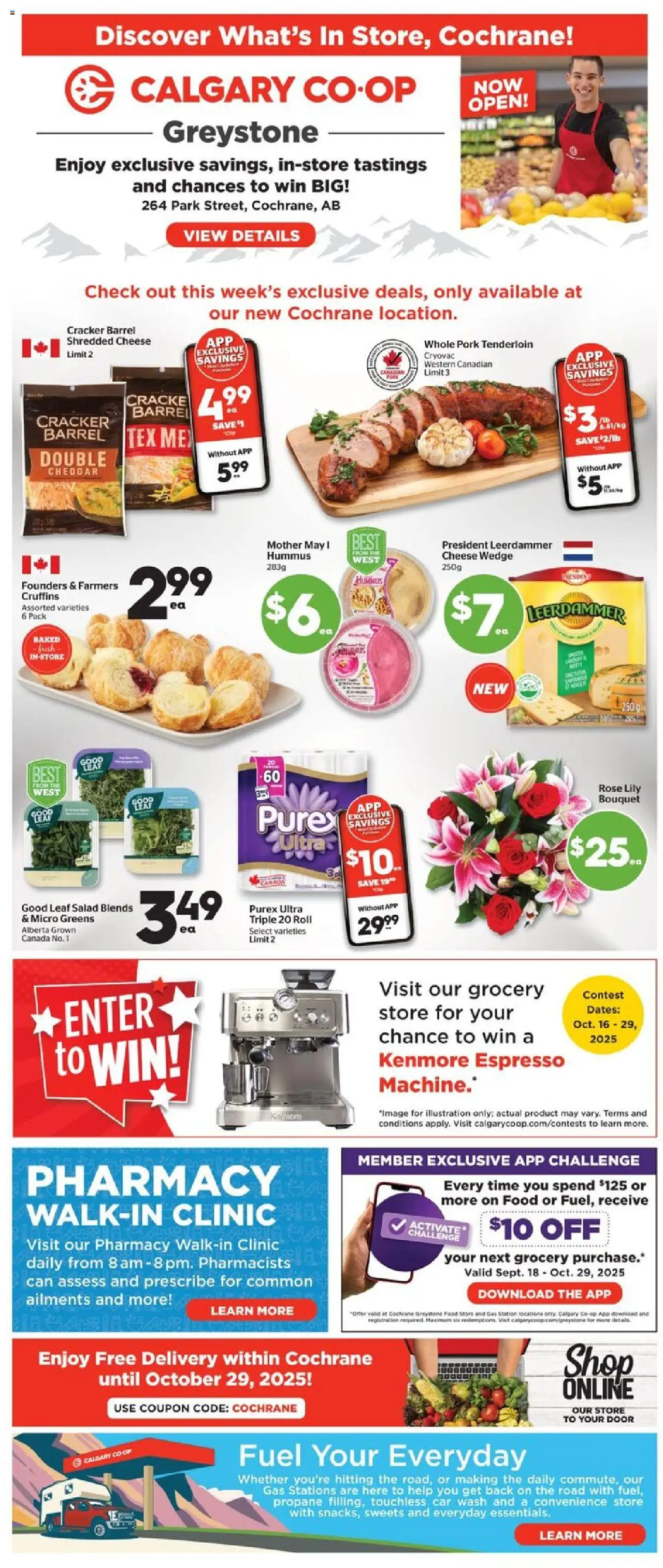 Calgary Co-op flyer valid from Oct 16, 2025 - page number 1