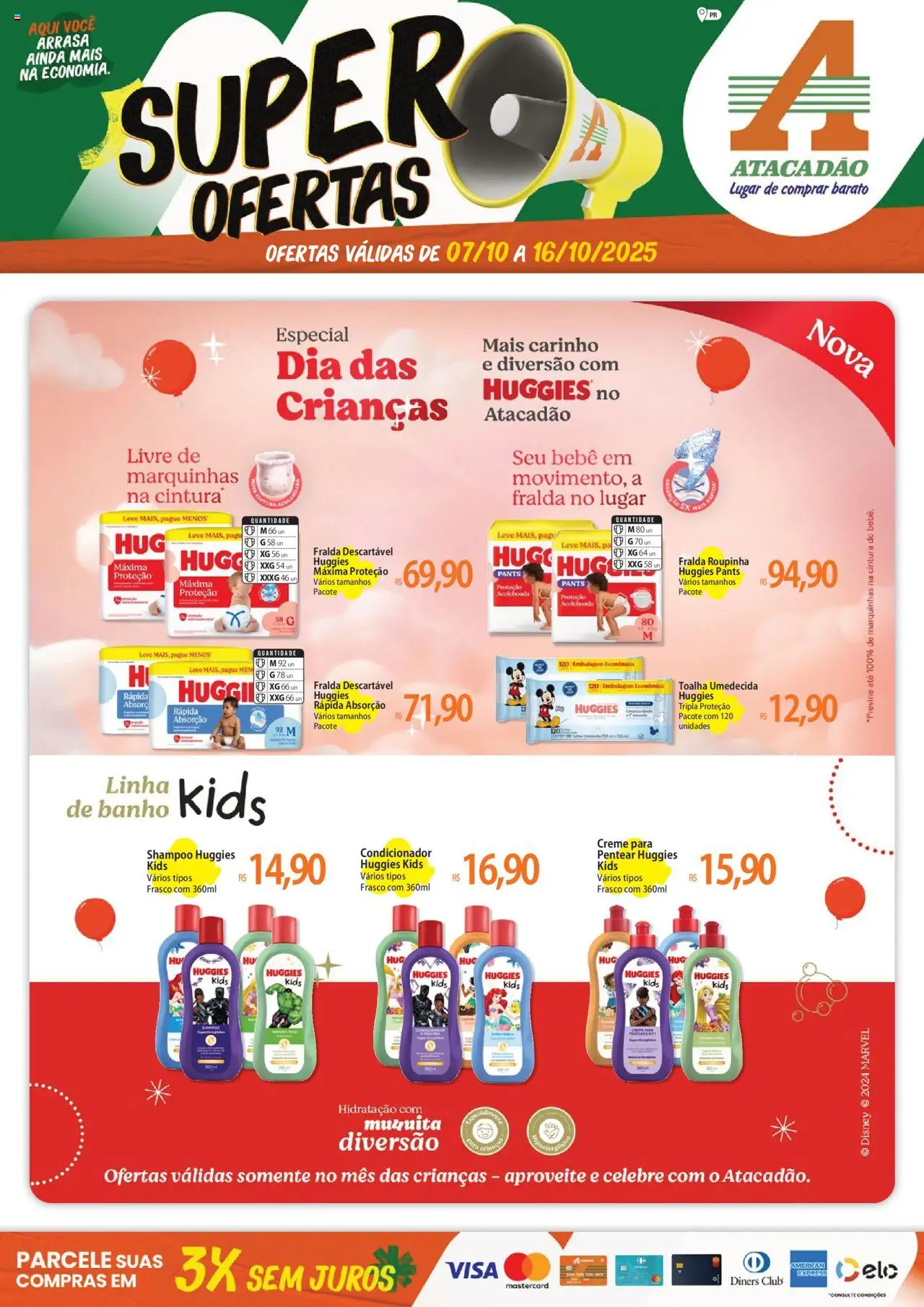 Atacadão folheto "Ofertas - PR" válido a partir de 07/10/2025 - número de página 1