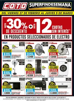 Vista previa del folleto de la tienda Coto válido desde el 27/02/2026 