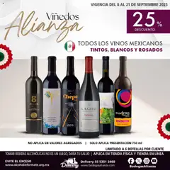 Vista previa las ofertas de la tienda Bodegas Alianza - Catálogo Viñedos desde el 08/09/2025 