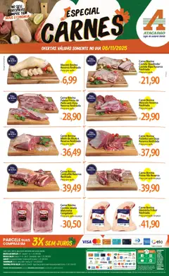 Pré-Visualização do folheto "Ofertas - DF" da loja Atacadão válido a partir de 08/11/2025