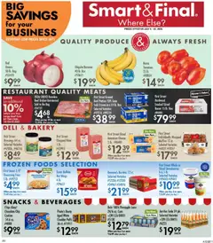Ad Preview of Smart & Final Business & Club Savings from 07/08/2025