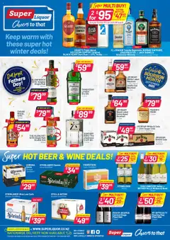 Preview of catalogue Catalogue from shop Super Liquor valid 1 Sept 2025