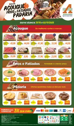 Pré-Visualização do folheto "Ofertas - PR" da loja Atacadão válido a partir de 31/10/2025
